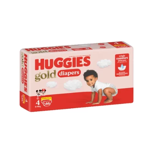 Huggies Gold - Size 4 (8-16kg) - 66pcs
